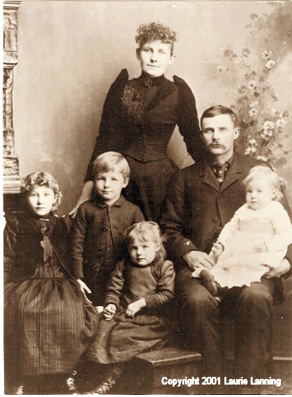 Charles Brooks Doggett Family, Broadwater County, Montana